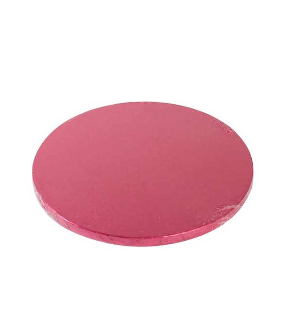 Plateau de présentation rond épais Ø 25 cm Cerise FunCakes