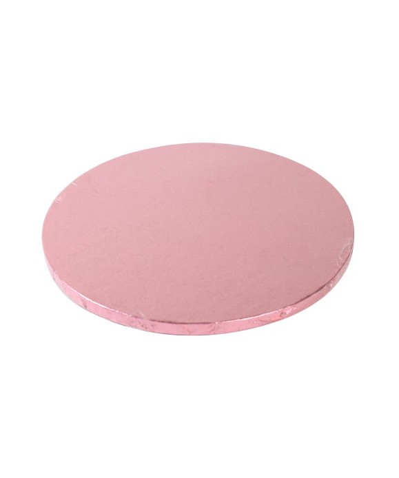 FunCakes Plateau de présentation rond épais Ø 25 cm Rose