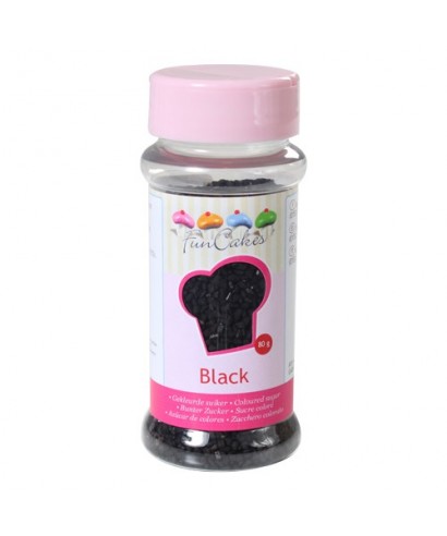 FunCakes Sucre coloré noir 80g FunCakes Sucre coloré noir 80g