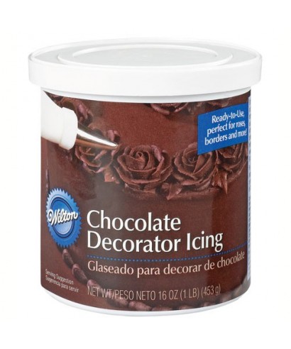 Glaçage décoratif Chocolat 450g Wilton Glaçage décoratif Chocolat 450g Wilton