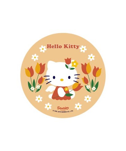 Disque Azyme Hello Kitty et ses tulipes Disque Azyme Hello Kitty et ses tulipes