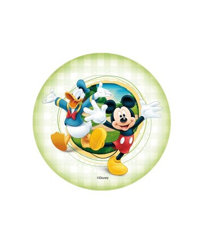 Mini Disque Azyme Mickey et Donald - 1 Mini Disque Azyme Mickey et Donald - 1