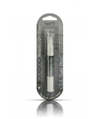 Click-Twist BrushClick-Twist Brush Métalliques Argent clair Rainbow Dust® Métalliques Argent clair Rainbow Dust