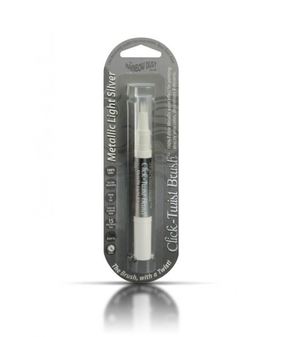 Click-Twist BrushClick-Twist Brush Métalliques Argent clair Rainbow Dust® Métalliques Argent clair Rainbow Dust Click-Twist BrushClick-Twist Brush Métalliques Argent clair Rainbow Dust® Métalliques Argent clair Rainbow Dust