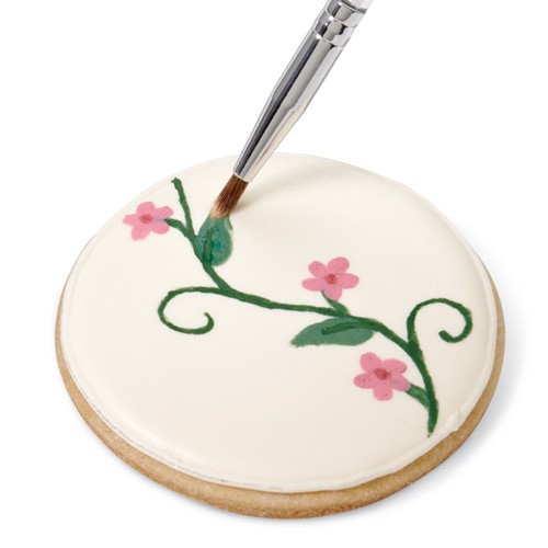 VILLCASE Lot De 5 Pinceaux à Gâteau Et Outils De Décoration Fondant - Accessoires Pratiques Pour Desserts DIY
