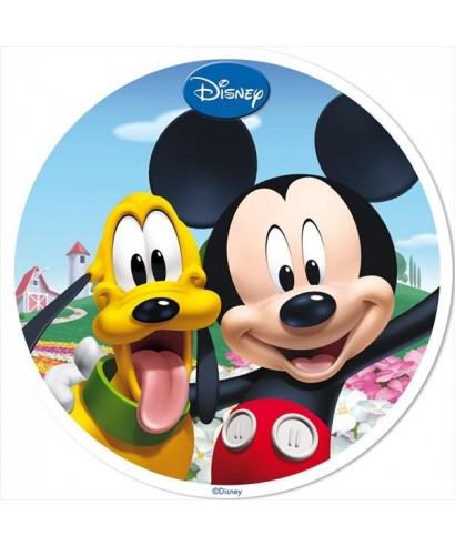 Disque Azyme Mickey et Pluto Disney Disque Azyme Mickey et Pluto Disney
