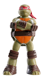 Figurine Ancienne Tortues Ninja N°4 En PVC - Marque Schleich, Occasion