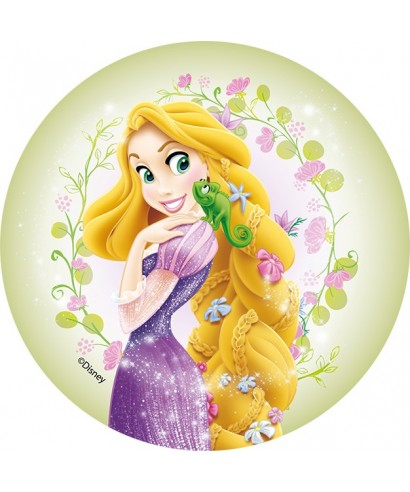 Disque pâte à sucre Raiponce Disney Disque pâte à sucre Raiponce Disney