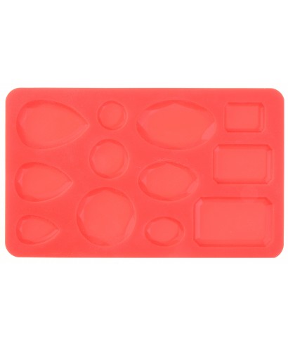 Moule silicone pierre précieuse Modécor Moule silicone pierre précieuse Modécor