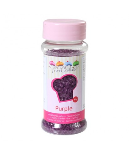 Sucre coloré Violet 80g FunCakes Sucre coloré Violet 80g FunCakes