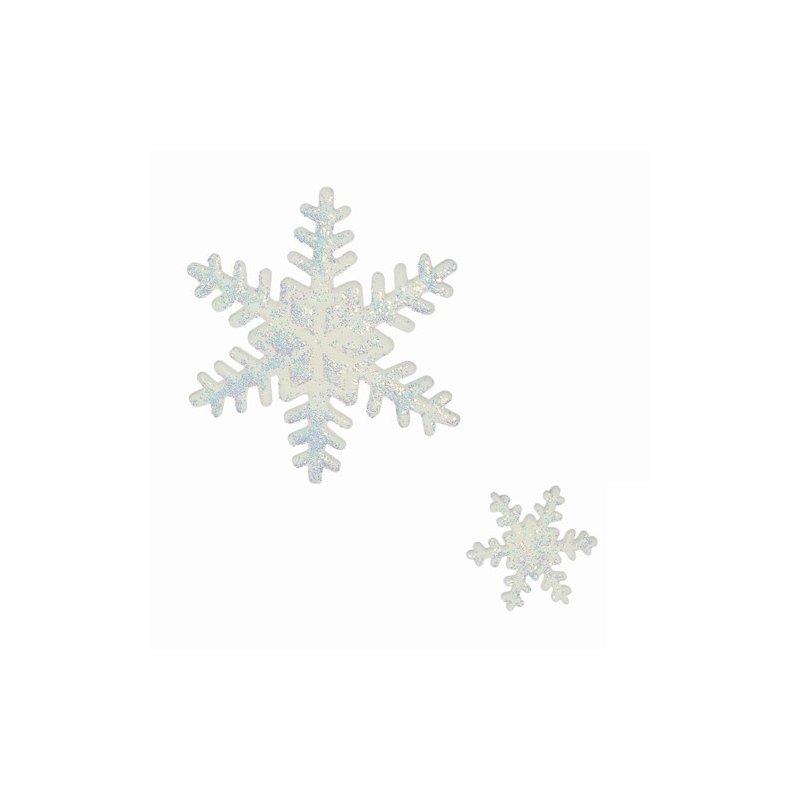 Lot De 3 Emporte-pièces à Poussoir Flocon De Neige PME - Tailles 25mm, 40mm, 55mm - Pour Pâte à Sucre, Gumpaste, Décoration Gâteaux