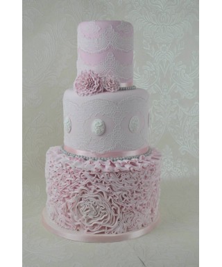 Tapis dentelle Tiffany Cake Lace