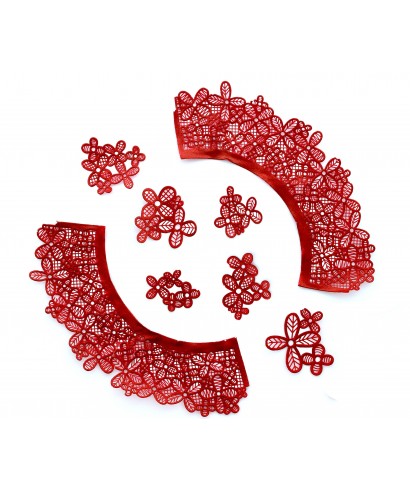 Tapis dentelle Victoriana Wrappers Cake Lace Tapis dentelle Victoriana Wrappers Cake Lace