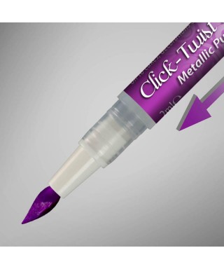 Click-Twist Brush® Métalliques Violet Rainbow Dust