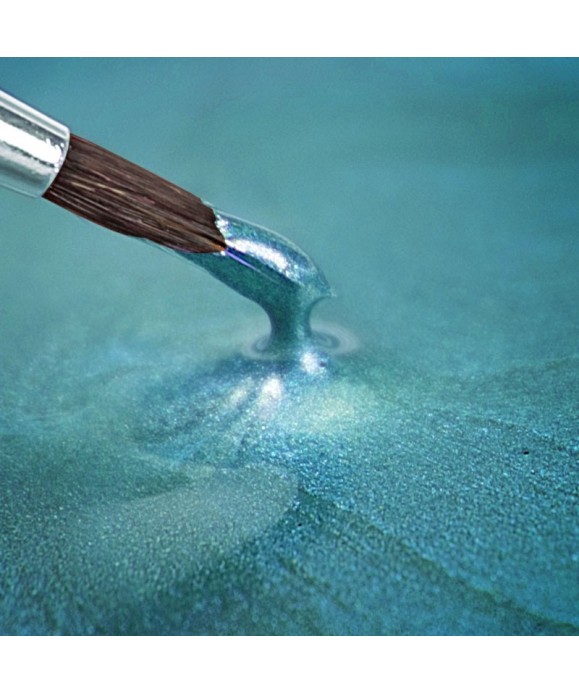 Peinture métallique BLEU Bébé 25ml Rainbow Dust Peinture métallique BLEU Bébé 25ml Rainbow Dust