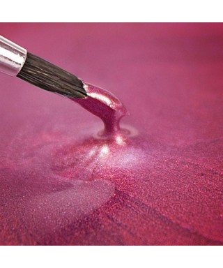 Peinture métallique Cerise nacré 25ml Rainbow Dust