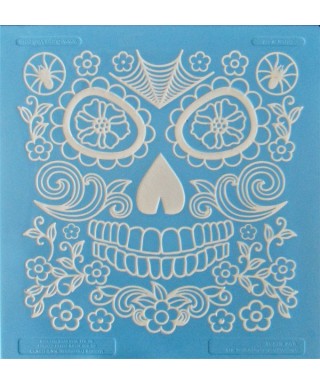 Tapis dentelle Catrina Calaveras SugarVeil