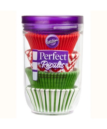 Caissettes à cupcakes vacances de Noël pcs/100 Wilton Caissettes à cupcakes vacances de Noël pcs/100 Wilton