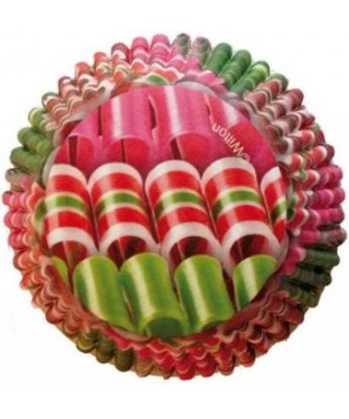 Caissettes à cupcakes ColorCups bonbons rubans pk/36 Wilton