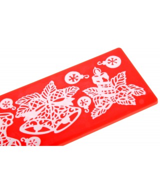 Tapis dentelle décorations de Noël Modécor