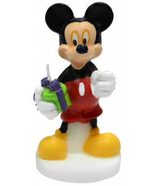 Bougie Mickey 9 cm Disney