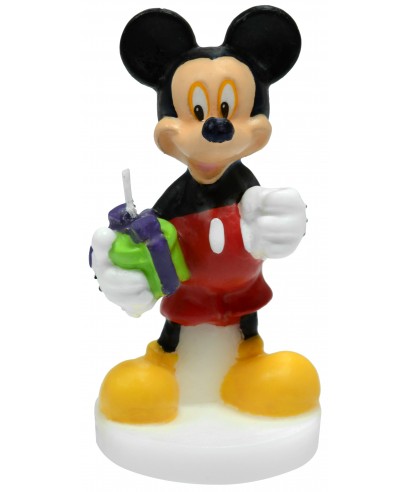 Bougie Mickey 9 cm Disney