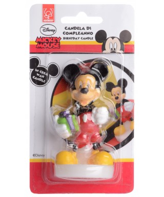 Bougie Mickey 9 cm Disney