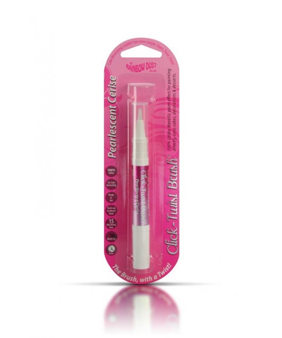 Click-Twist Brush Cerise nacré Rainbow Dust Click-Twist Brush Cerise nacré Rainbow Dust