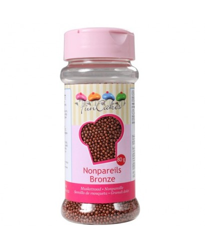 Nonpareils Cuivre 80g FunCakes Nonpareils Cuivre 80g FunCakes