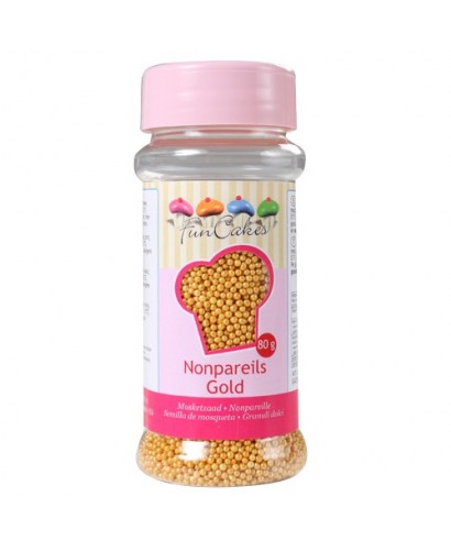 Nonpareils Or 80g FunCakes Nonpareils Or 80g FunCakes