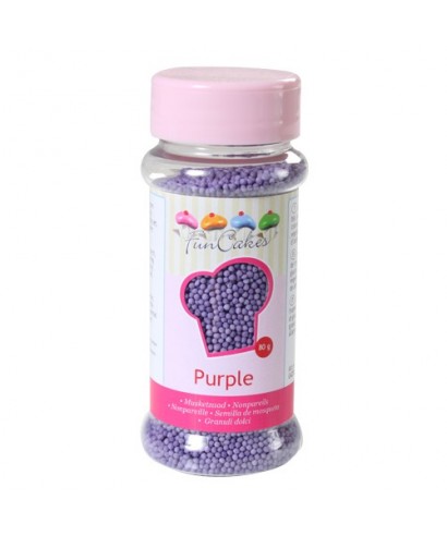 Nonpareils Rose clair 80g FunCakes Nonpareils Rose clair 80g FunCakes
