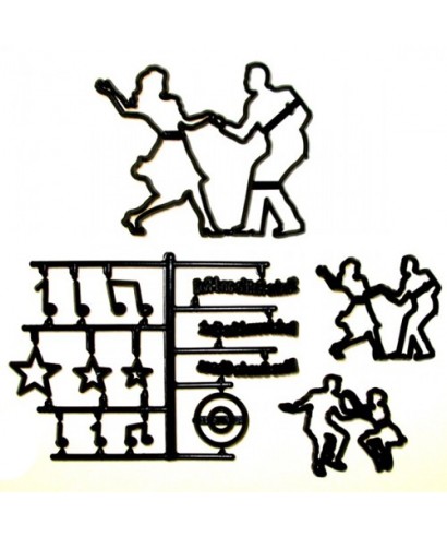Emporte-pièce Danseurs Patchwork Cutter Emporte-pièce Danseurs Patchwork Cutter