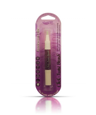 Click-Twist Brush Métalliques Lilas Rainbow Dust