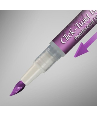 Click-Twist Brush Métalliques Lilas Rainbow Dust