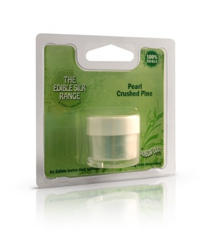 Soie alimentaire Vert pin nacré Rainbow Dust Soie alimentaire Vert pin nacré Rainbow Dust