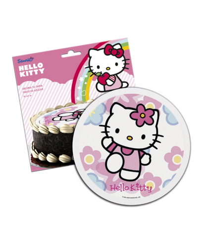 Disque pâte à sucre Hello Kitty Disque pâte à sucre Hello Kitty