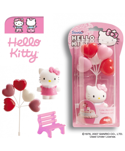 Kit Hello Kitty et son décor Kit Hello Kitty et son décor