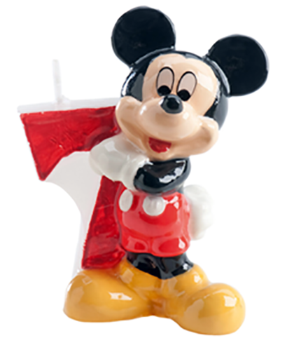 Bougie Mickey Chiffre 7 Disney Bougie Mickey Chiffre 7 Disney