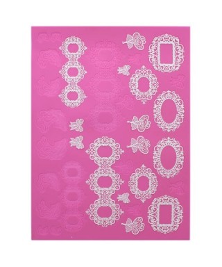 Tapis Dentelle Opulence 3D Cake Lace