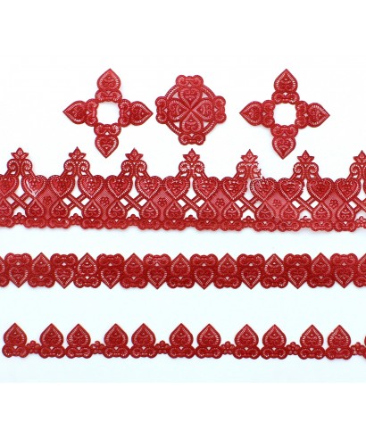 Tapis Dentelle Juliet 3D Cake Lace Tapis Dentelle Juliet 3D Cake Lace