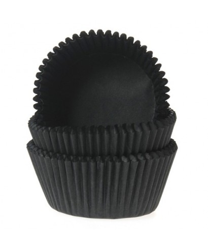 Mini Caissette cupcake Noir pk/60 House of Marie