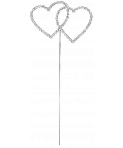 Double cœur strass pour gâteaux Double cœur strass pour gâteaux