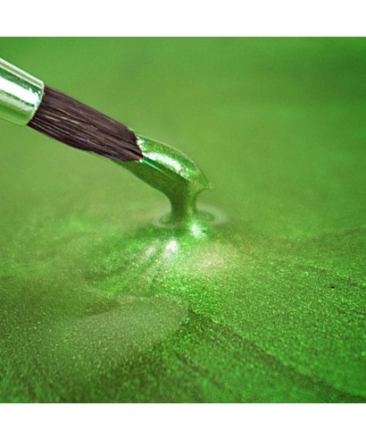 Peinture métallique vert printemps nacré 25ml Rainbow Dust Peinture métallique vert printemps nacré 25ml Rainbow Dust