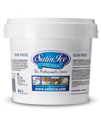 Pâte à sucre Gum Paste 2.5 kg Satin Ice Pâte à sucre Gum Paste 2.5 kg Satin Ice