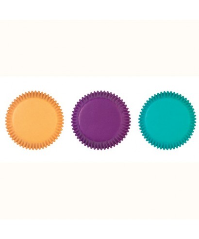 Caissettes à cupcakes Couleurs assorties Bijou pk/75 Wilton Caissettes à cupcakes Couleurs assorties Bijou pk/75 Wilton