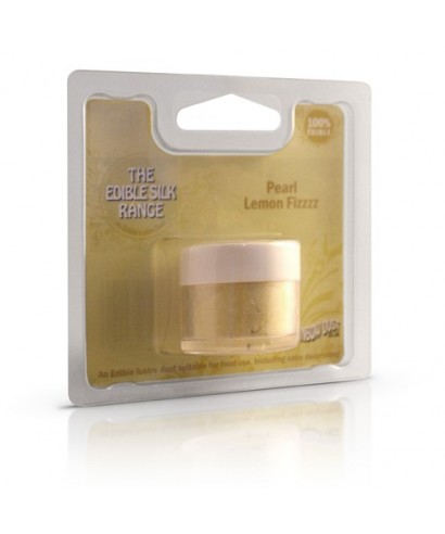 Soie alimentaire Citron Fizzz nacré Rainbow Dust Soie alimentaire Citron Fizzz nacré Rainbow Dust