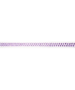 Ruban Avec Strass Adhesifs 90 Cm Violet