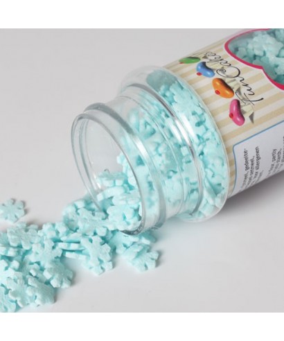 Flocons bleu en sucre 50g FunCakes Flocons bleu en sucre 50g FunCakes