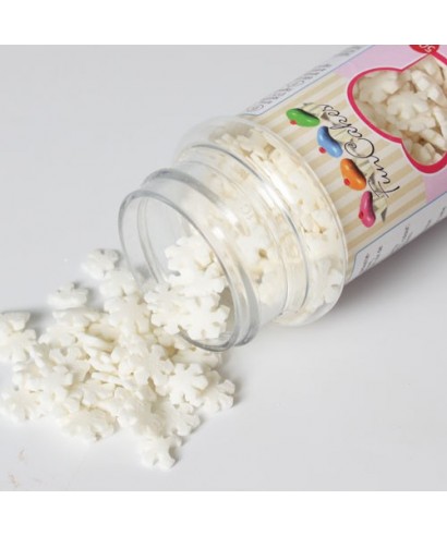 Flocons Blanc en sucre 50g FunCakes Flocons Blanc en sucre 50g FunCakes