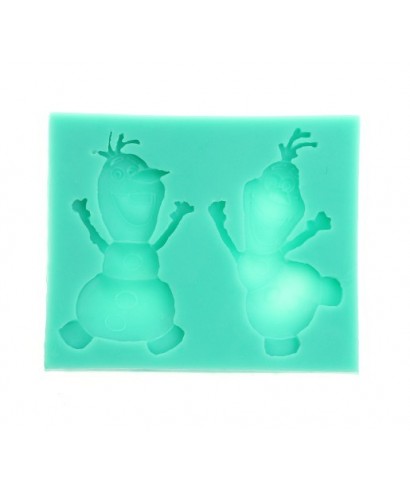 Moule silicone La reine des neiges Olaf 2D Moule silicone La reine des neiges Olaf 2D